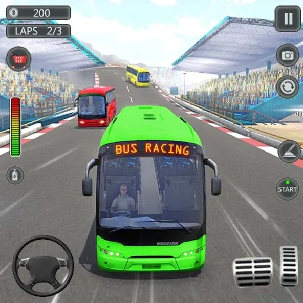 Coach Bus Games: Bus Simulator — скриншот 1 Coach Bus Games: Bus Simulator — скриншот 1