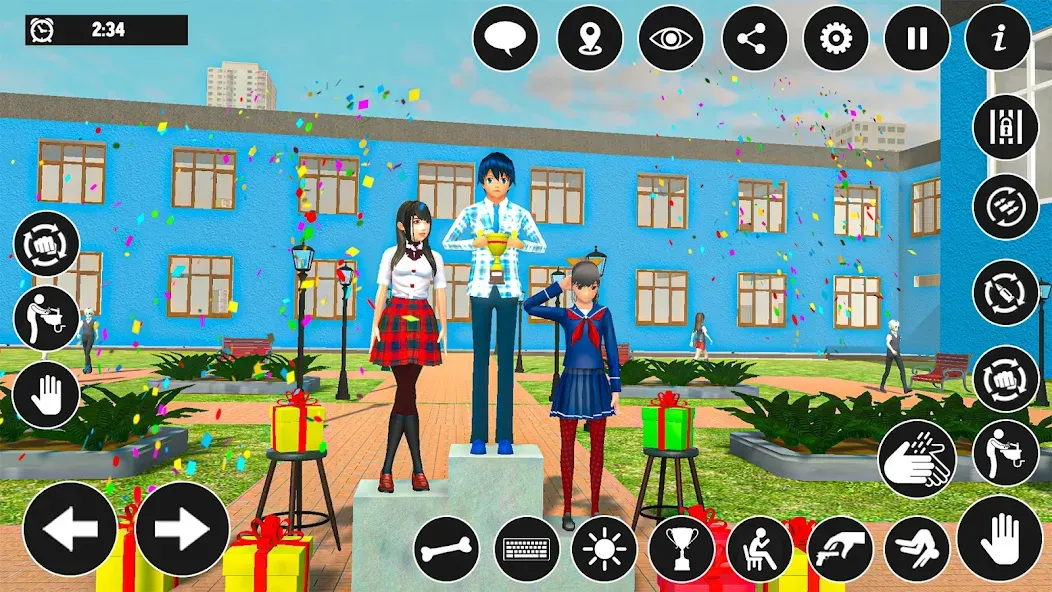 High School Boy Virtual Life — скриншот 1 High School Boy Virtual Life — скриншот 1