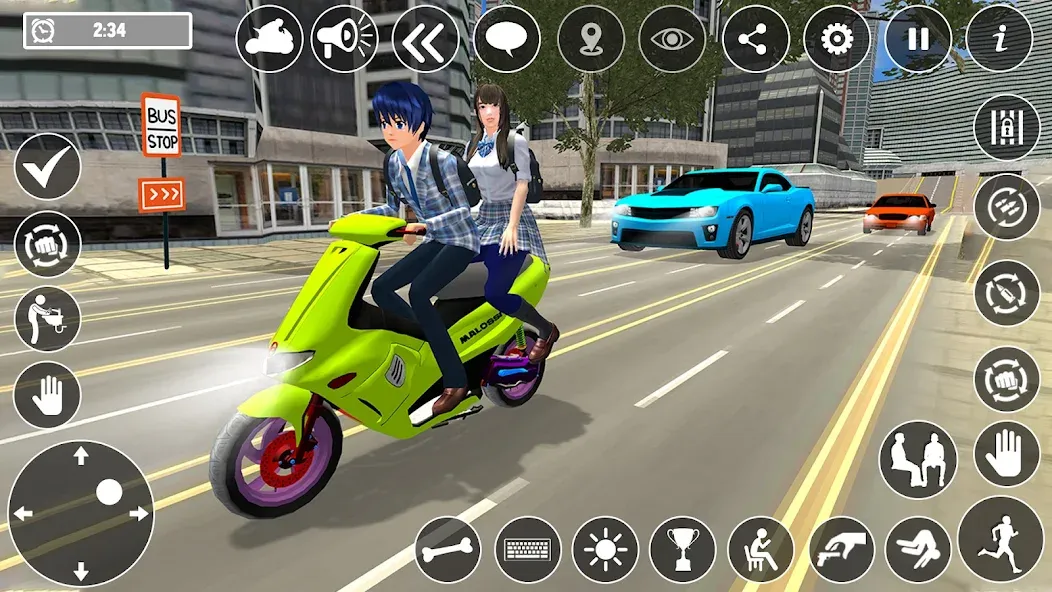 High School Boy Virtual Life — скриншот 5
