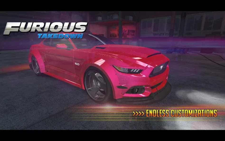Furious: Takedown Racing — скриншот 1