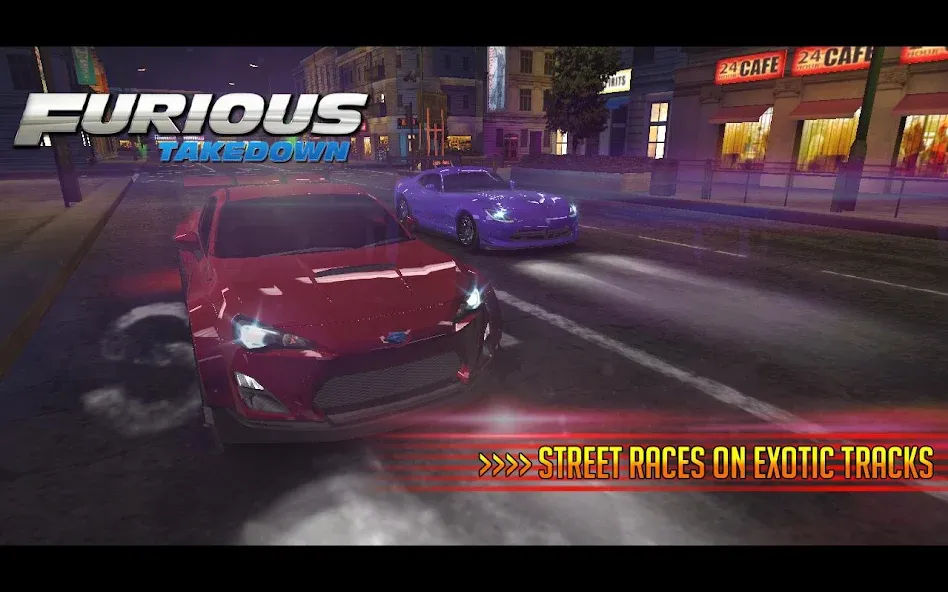 Furious: Takedown Racing — скриншот 5