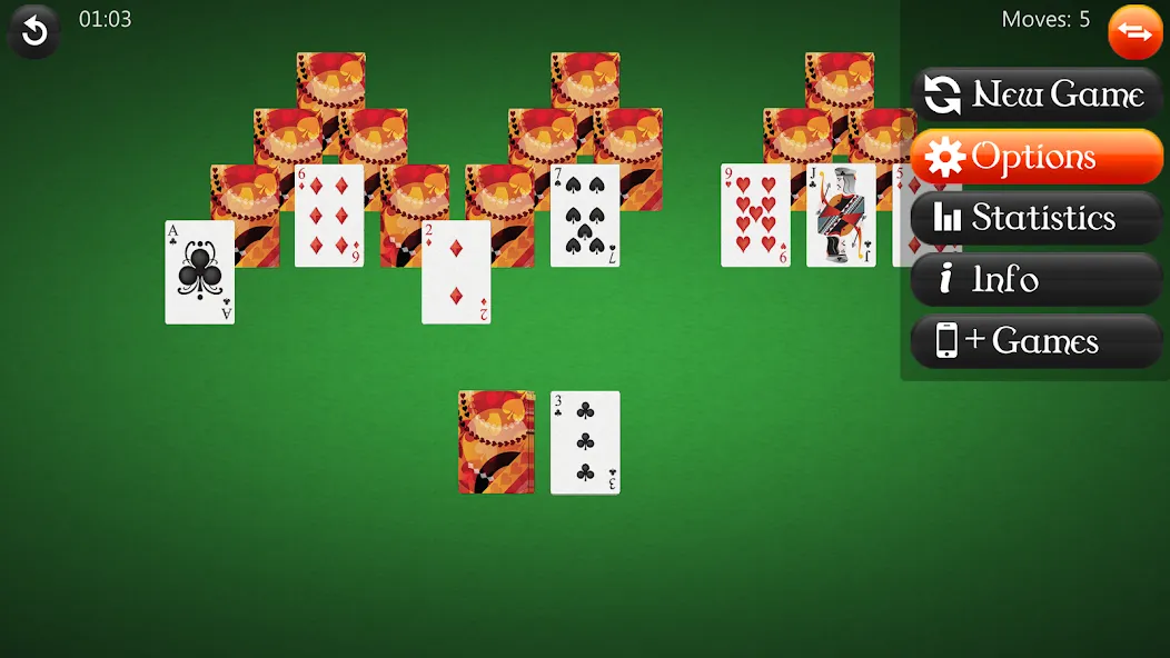 TriPeaks Solitaire — скриншот 3