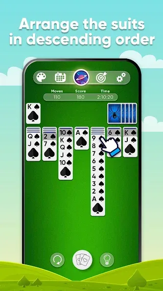 Spider Solitaire — скриншот 2 Spider Solitaire — скриншот 2