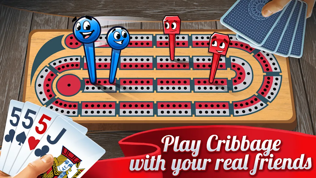 Ultimate Cribbage: Card Board — скриншот 1