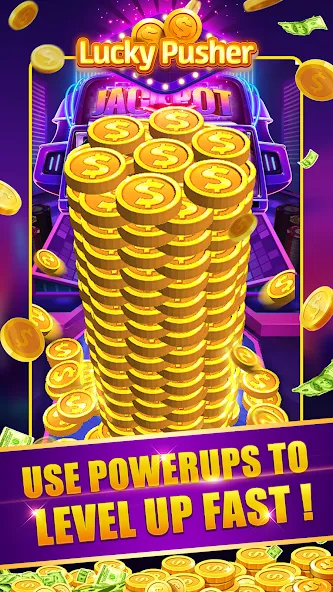 Lucky Cash Pusher Coin Games — скриншот 1