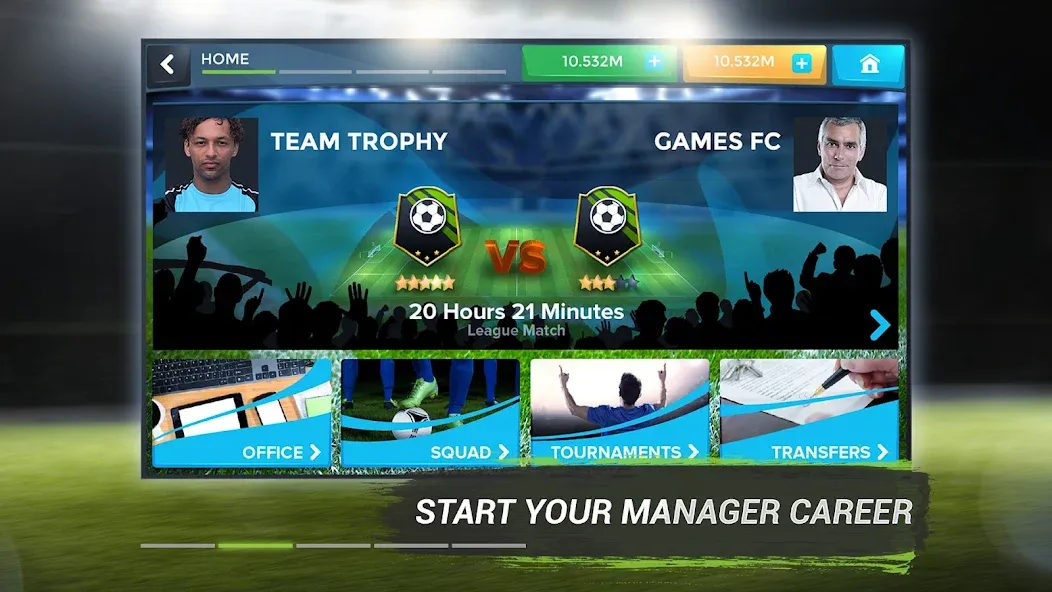 FMU - Football Manager Game — скриншот 2