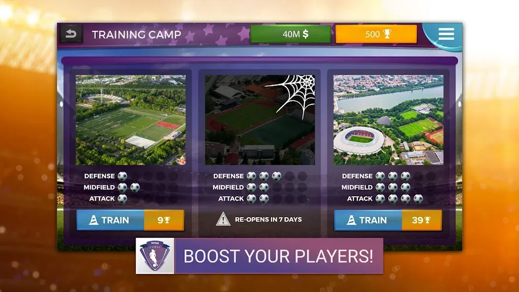 WSM - Women's Soccer Manager — скриншот 3 WSM - Women's Soccer Manager — скриншот 3