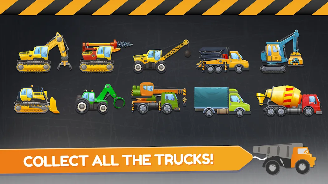 Build a House: Building Trucks — скриншот 1