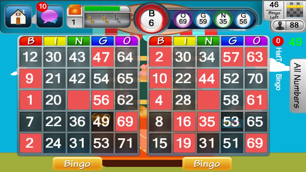 Bingo Game — скриншот 1