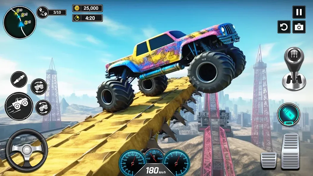 Monster Truck Games- Car Games — скриншот 2 Monster Truck Games- Car Games — скриншот 2