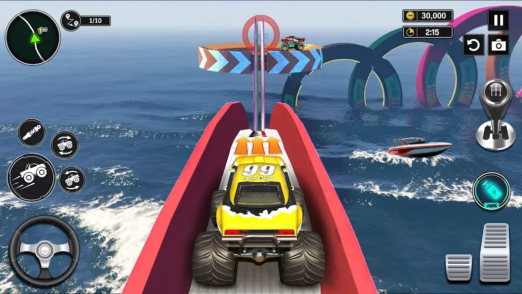 Monster Truck Games- Car Games — скриншот 4 Monster Truck Games- Car Games — скриншот 4