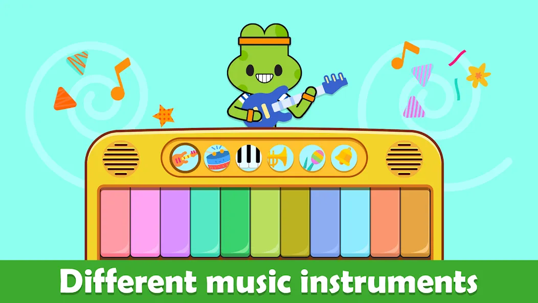 Baby Piano Kids Music Games — скриншот 3