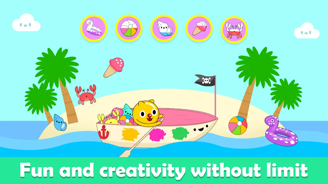 Baby Piano Kids Music Games — скриншот 4