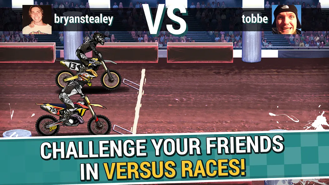 Mad Skills Motocross 2 — скриншот 3 Mad Skills Motocross 2 — скриншот 3