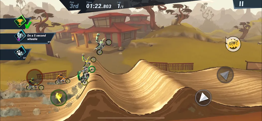 Mad Skills Motocross 3 — скриншот 1