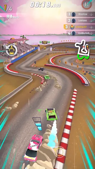 Rally Clash - Car Racing Game — скриншот 1