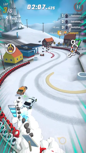 Rally Clash - Car Racing Game — скриншот 2