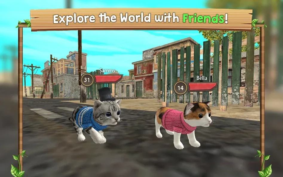 Cat Sim Online: Play with Cats — скриншот 4 Cat Sim Online: Play with Cats — скриншот 4