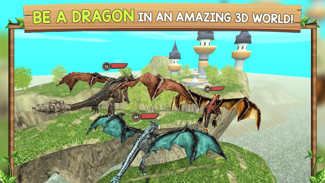 Dragon Sim Online: Be A Dragon — скриншот 1