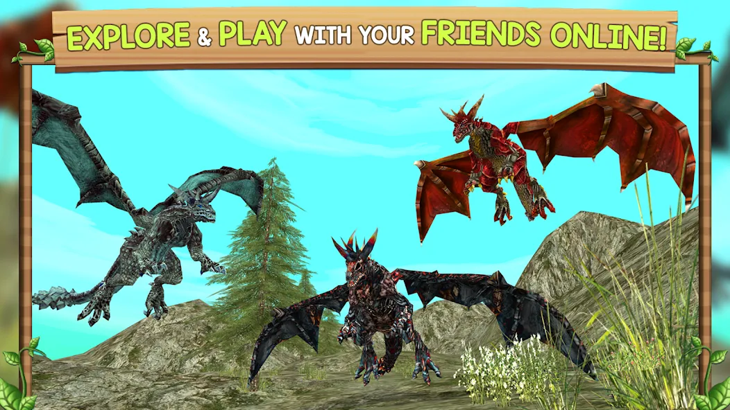 Dragon Sim Online: Be A Dragon — скриншот 4