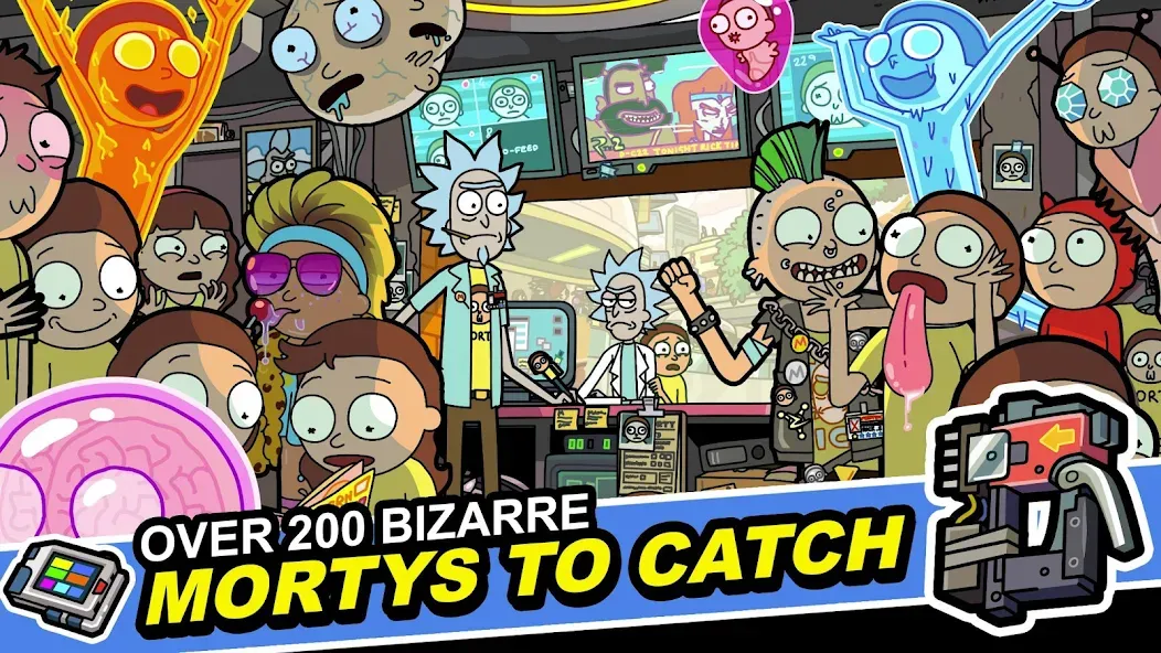 Rick and Morty: Pocket Mortys — скриншот 4