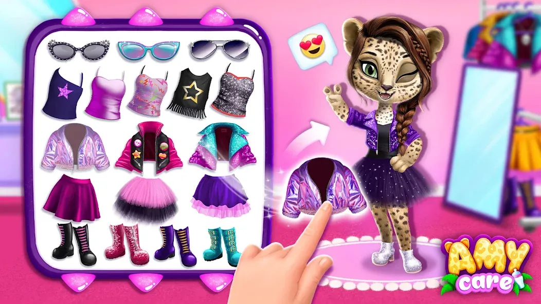 Amy Care - My Leopard Baby — скриншот 3