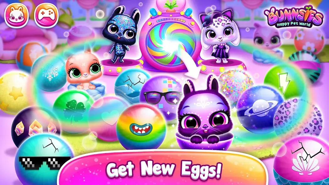 Bunnsies - Happy Pet World — скриншот 2