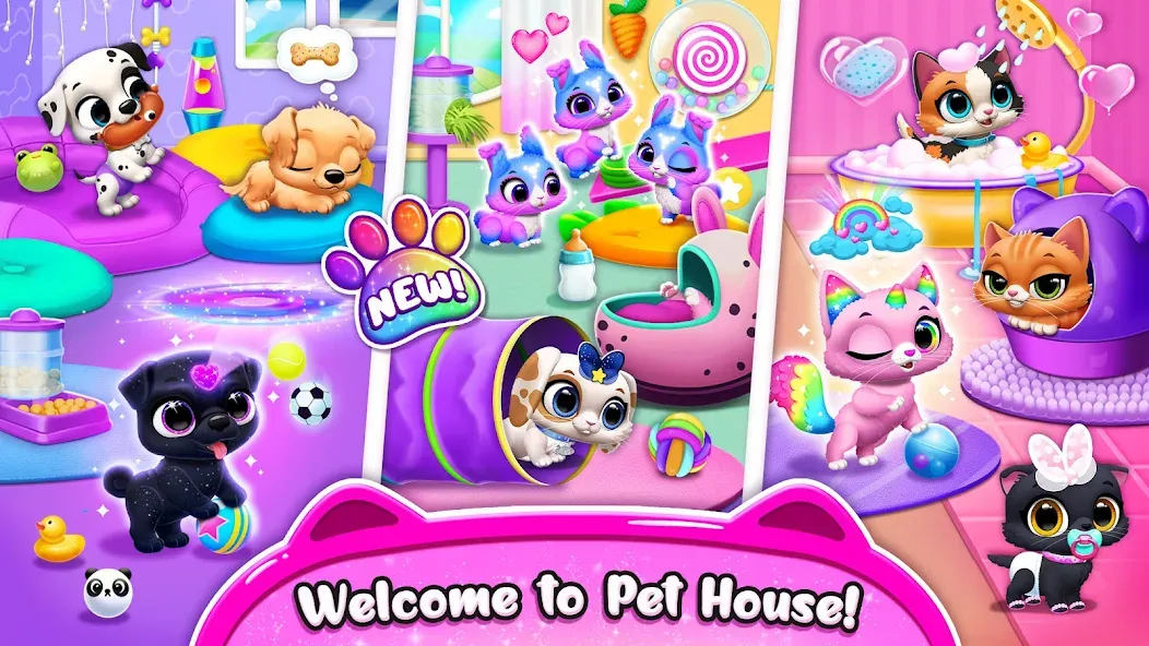 Floof - My Pet House — скриншот 4