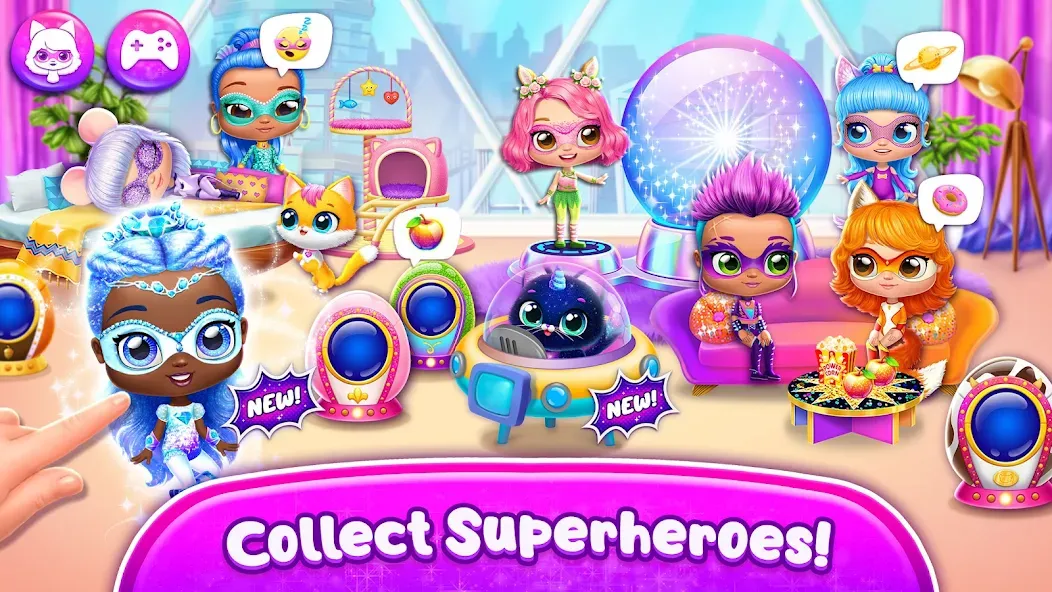 Power Girls - Fantastic Heroes — скриншот 1