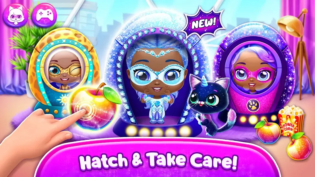 Power Girls - Fantastic Heroes — скриншот 2