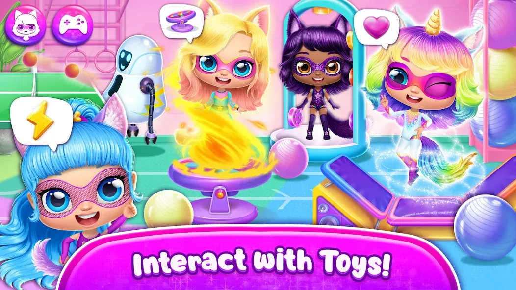 Power Girls - Fantastic Heroes — скриншот 4