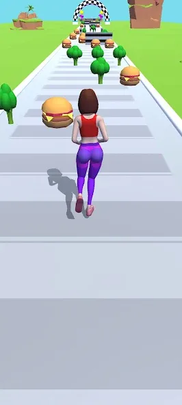 Twerk Race 3D: Belly Body Run — скриншот 1