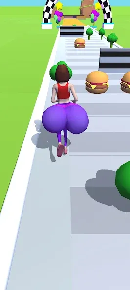Twerk Race 3D: Belly Body Run — скриншот 4