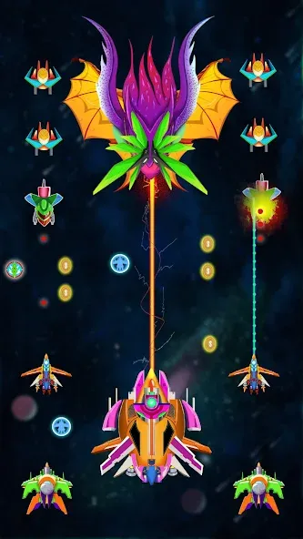 Galaxy Shooting: Alien Attack — скриншот 1