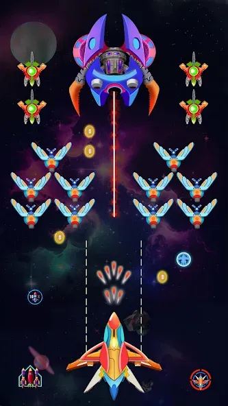 Galaxy Shooting: Alien Attack — скриншот 2