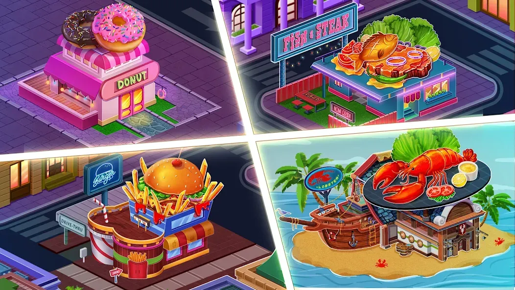 Cooking Max: Restaurant Games — скриншот 1