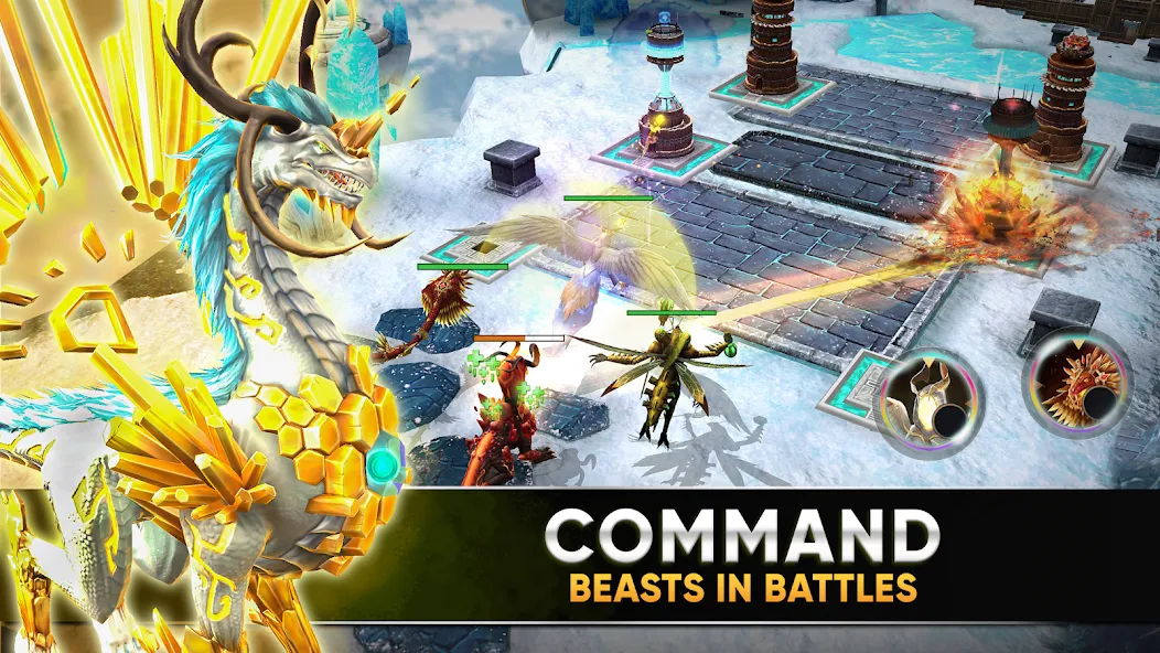 Clash of Beasts: Tower Defense — скриншот 2 Clash of Beasts: Tower Defense — скриншот 2