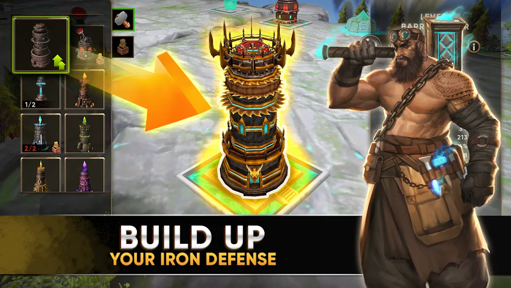 Clash of Beasts: Tower Defense — скриншот 3 Clash of Beasts: Tower Defense — скриншот 3