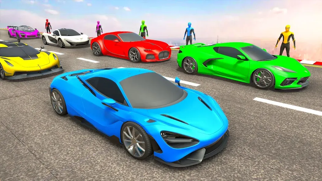 Mega Ramp Car Games Car Stunts — скриншот 3