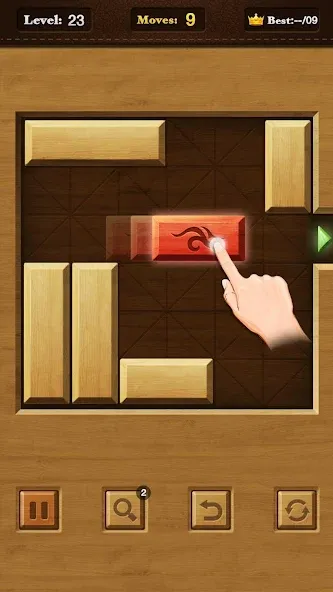 Unblock Red Wood — скриншот 1 Unblock Red Wood — скриншот 1