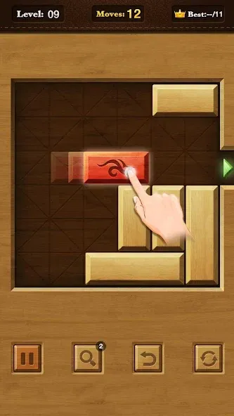 Unblock Red Wood — скриншот 2 Unblock Red Wood — скриншот 2