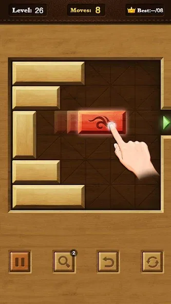 Unblock Red Wood — скриншот 3 Unblock Red Wood — скриншот 3