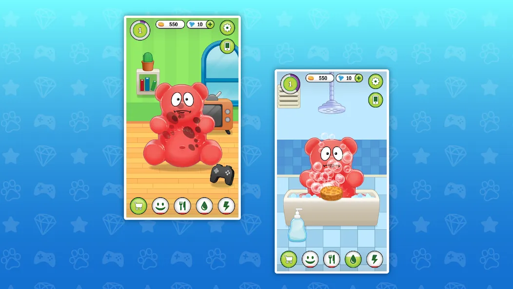 My Jelly Bear Pet — скриншот 1