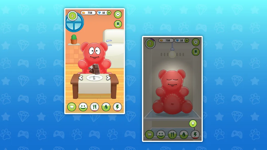 My Jelly Bear Pet — скриншот 2