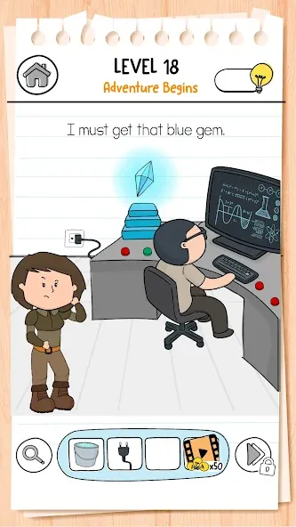 Brain Test 3: Tricky Quests — скриншот 1