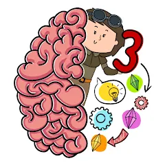 Brain Test 3: Tricky Quests MOD на телефон — Много подсказок