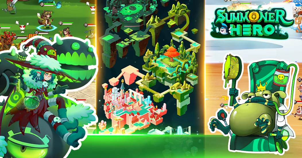 Summoner Hero: Epic Battle — скриншот 3 Summoner Hero: Epic Battle — скриншот 3