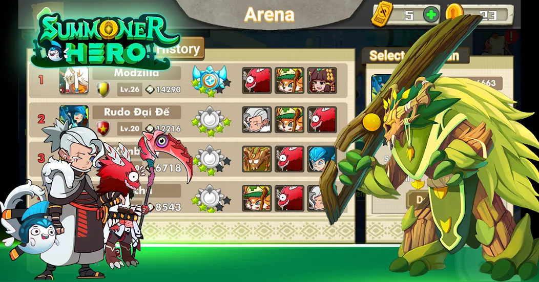 Summoner Hero: Epic Battle — скриншот 5