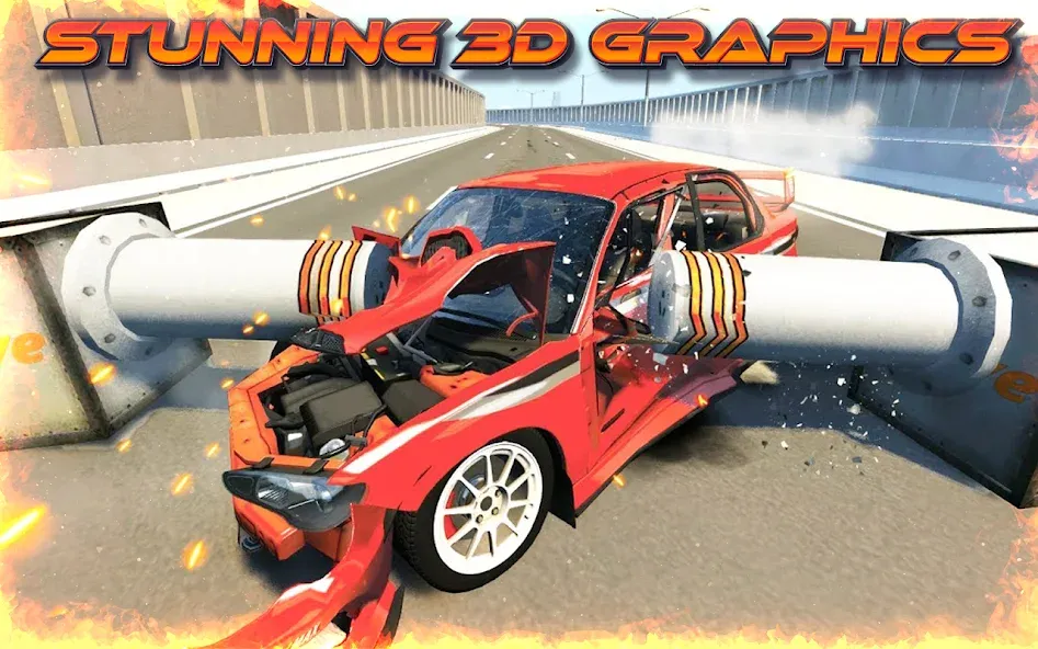 Highway Crash Car Race — скриншот 2