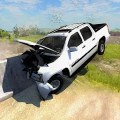Скачать взломанную Highway Crash Car Race — Много денег